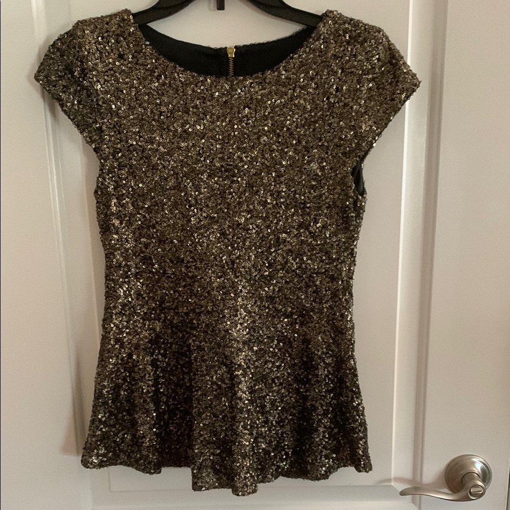 Eros Apparel New York Sequin Embellished Women's Top